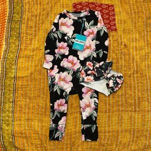 Posh Peanut Tenni ruffled romper